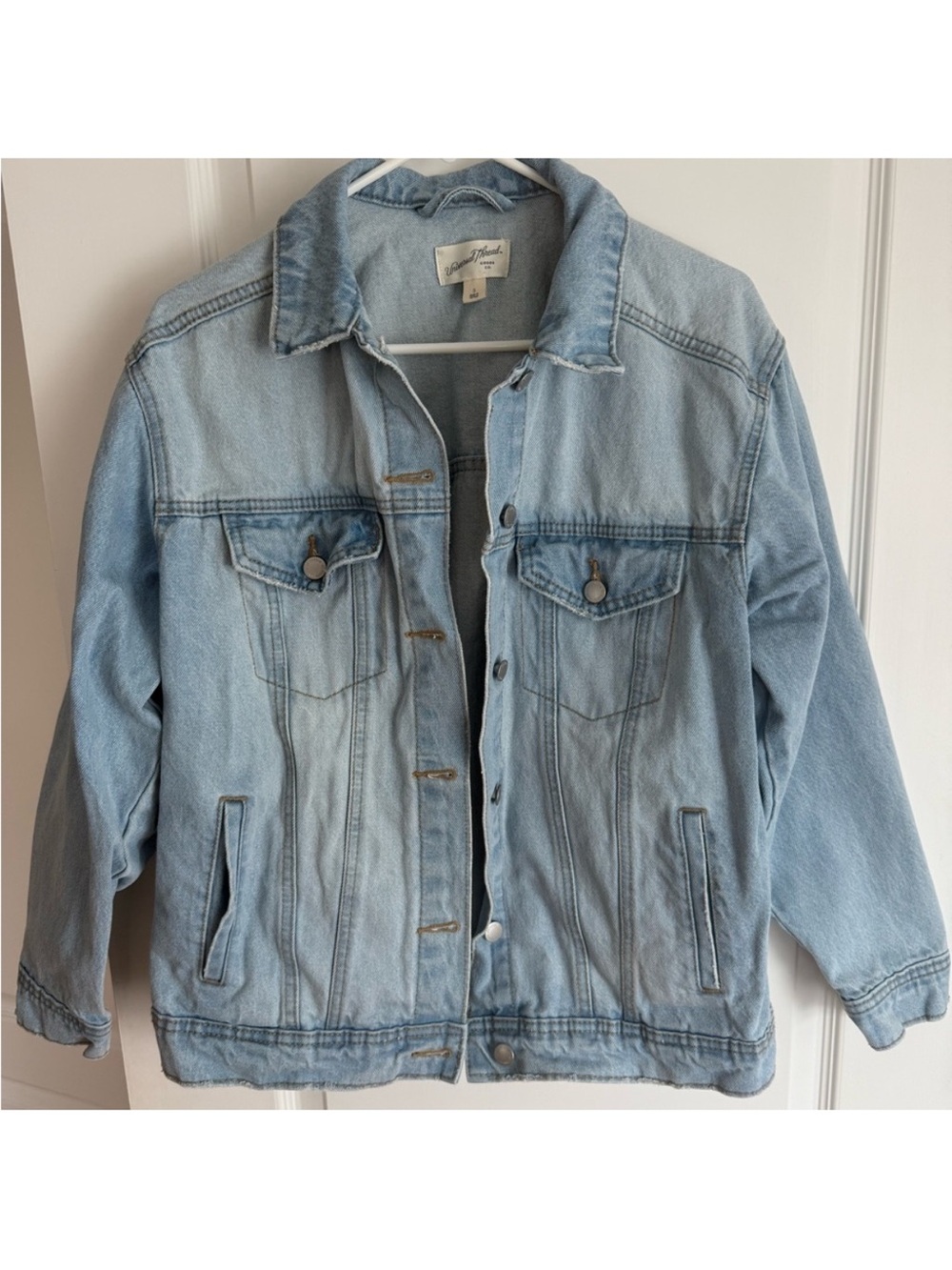 Universal Thread Light Blue Denim Trucker Jacket